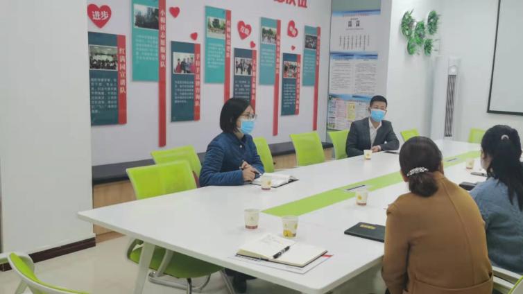 张春田一行到观山湖区金元社区开展社区教育基地建设调研工作